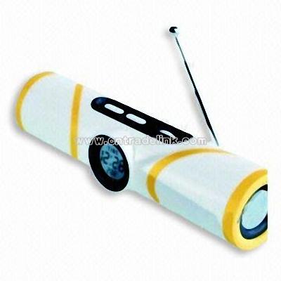 Multifunctional Radio with Stopwatch Alarm Function and FM Radio