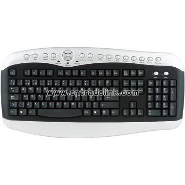 Multimedia keyboard