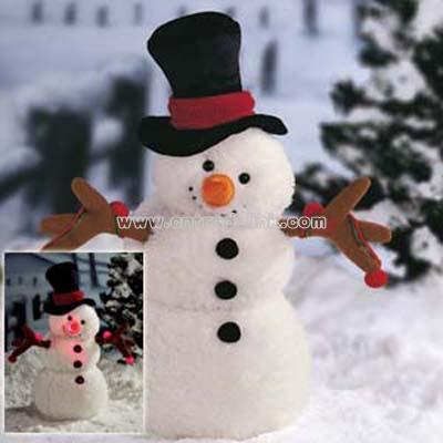 Musical Light Up Snowman