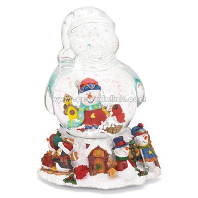 Musical Snowman Snowglobe