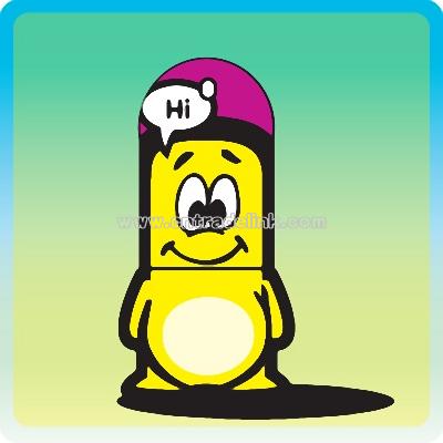 Nano Friendly PAL Cartoon USB Flash Drives