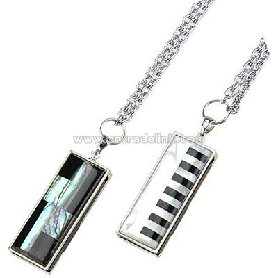 Natural Seashell Necklace USB Flash Drive