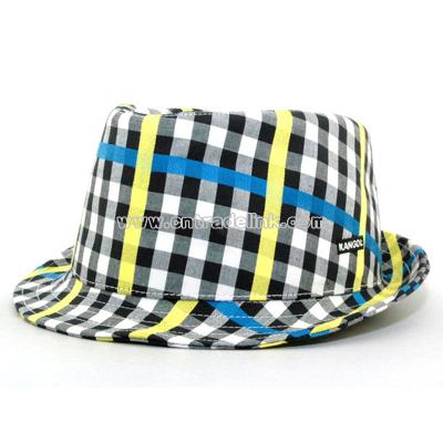 Neo Check Havana Trilby cap