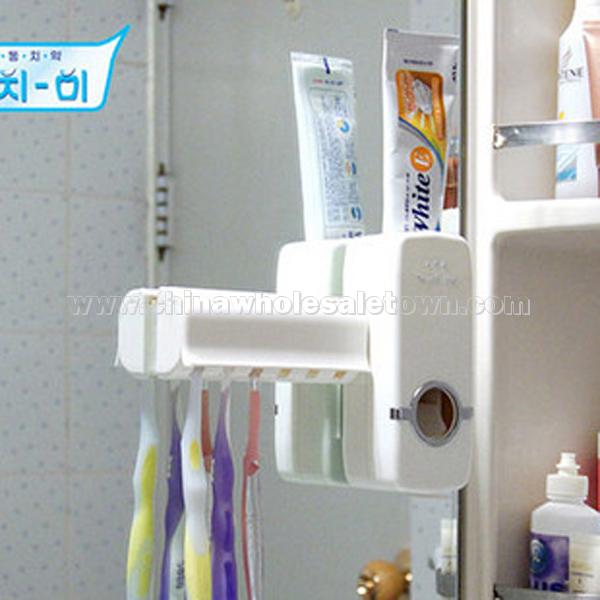New Automatic Toothpaste Dispenser Touch Me Brush holder SET