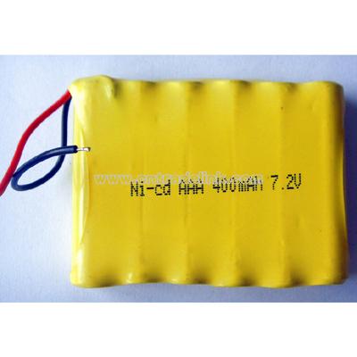 NiCD Battery Pack (7.2V AAA400mah)