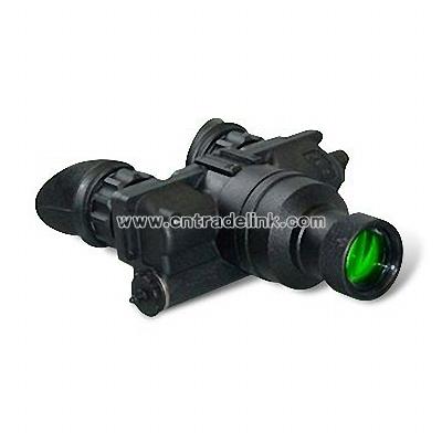 Nightvision Monocular with Objective Lens and Built-in Infrared Illuminator