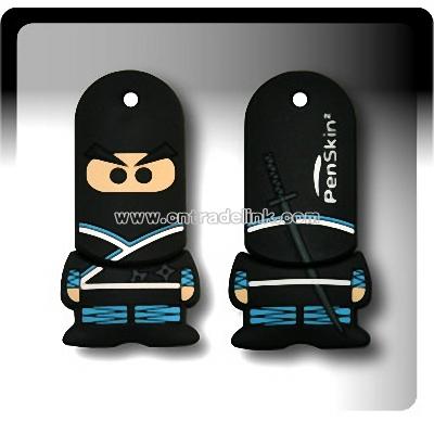 Ninja Boy Black Cartoon USB Flash Drives