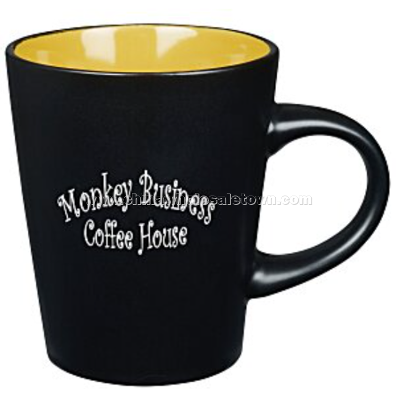 Noir Ceramic Mug - 12 oz.