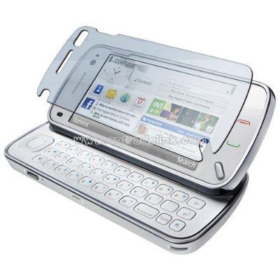 Nokia N97 Smartphone Screen Protector Lcd Shield with Cleaning Cloth