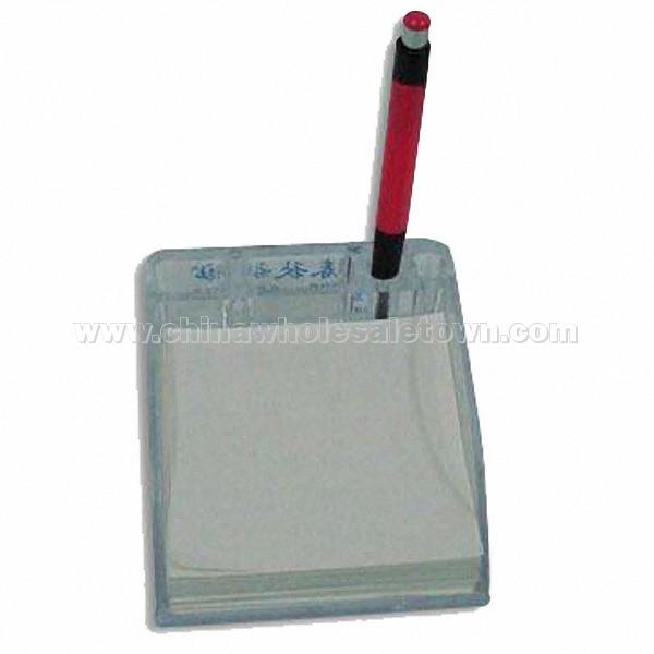 Note/Memo Pad with Ballpoint Pen