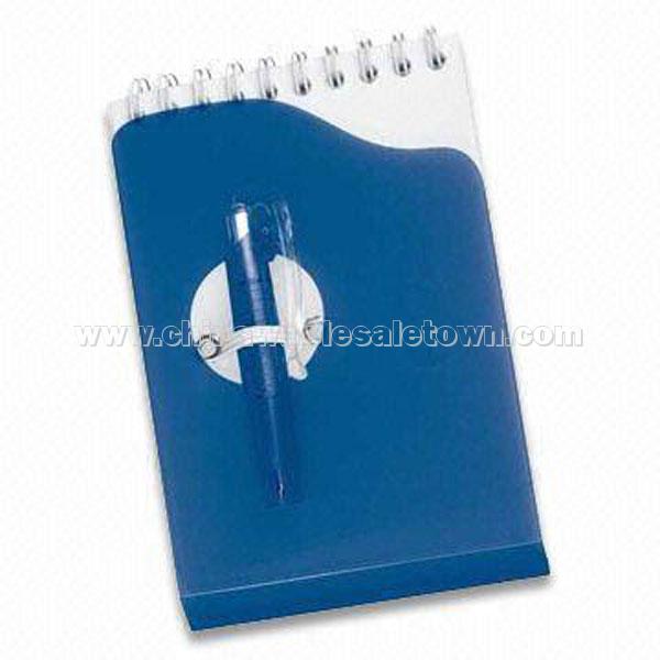 Notebook with Ballpoint Pen