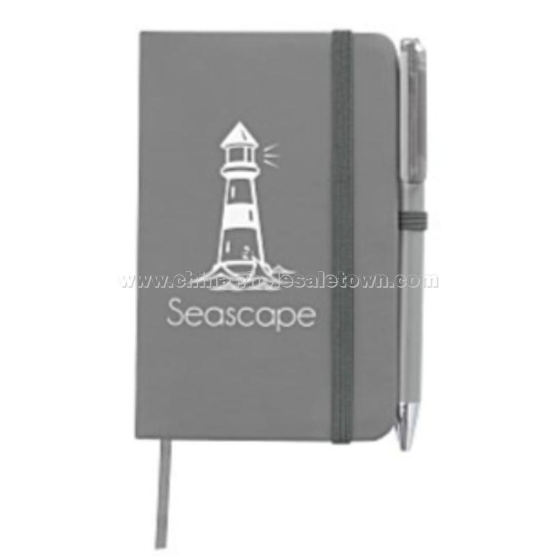Notebook with Pen - 5-1/2