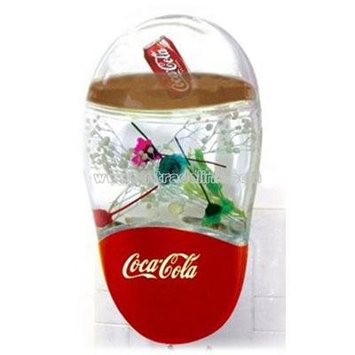 Novel night light with Coca Cola