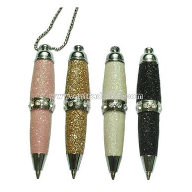 Novelty Pen with Rhinestones/Crystals Decorations,