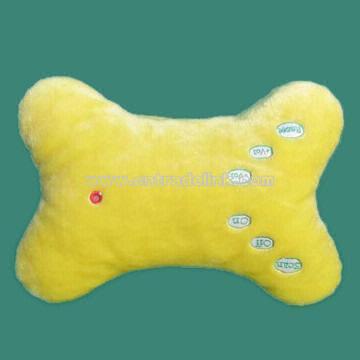 Novelty Plush and Stuffed Bone Design FM Scan Radio