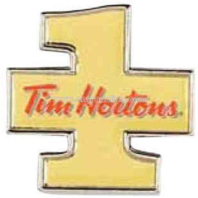 Number One Lapel Pin