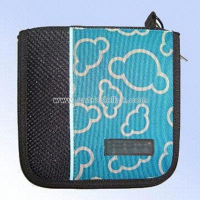 Nylon CD Wallets with Stretched and Waterproof Cover