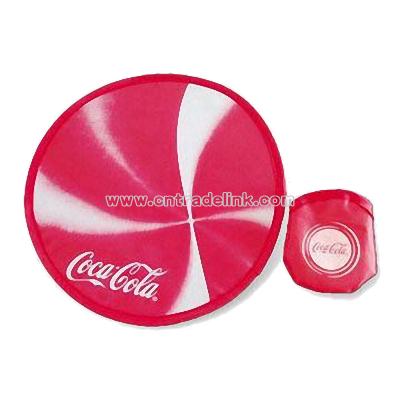 Nylon Flying Disk with Pouch