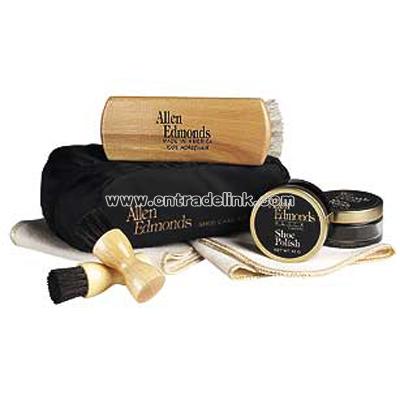 Nylon Travel Shoe Care Kit