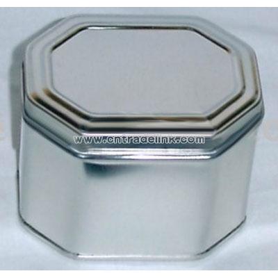 Octagonal Tea Tin