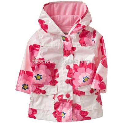 Old Navy Floral Raincoats for Baby