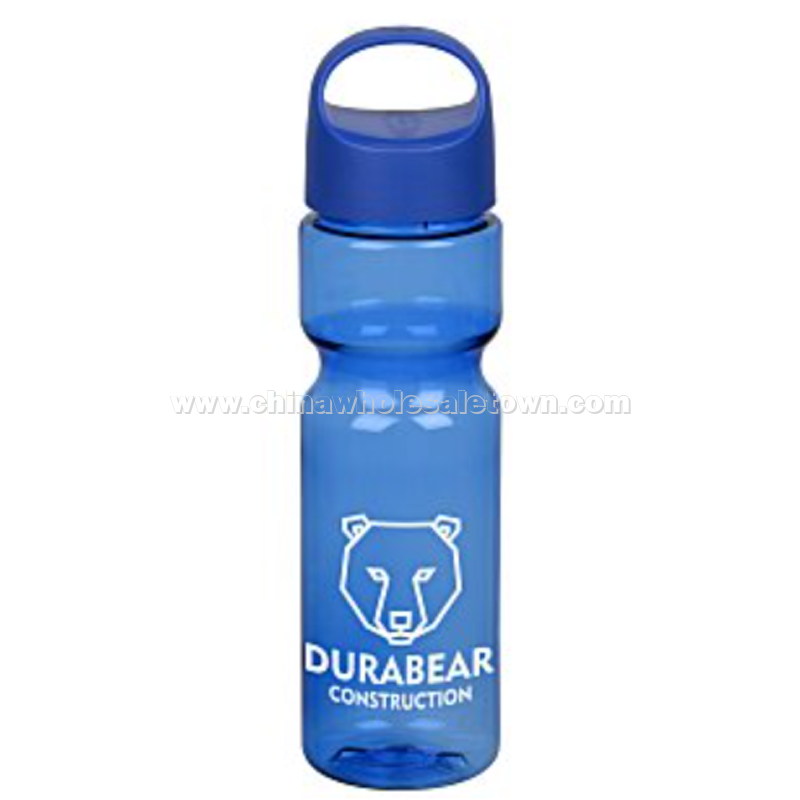 Olympian Water Bottle with Oval Crest Lid - 28 oz.