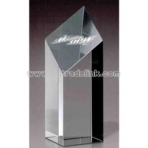 Optic crystal award