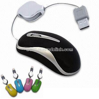 Optical Mouse with 800DPI High Resolution and Ergonomic Design