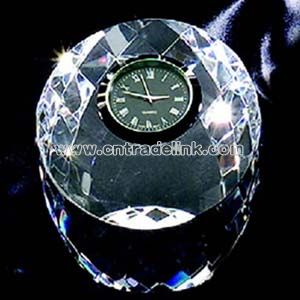 Optical crystal clock