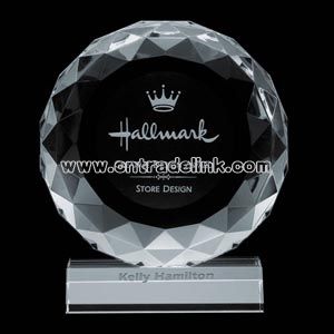 Optical crystal round award