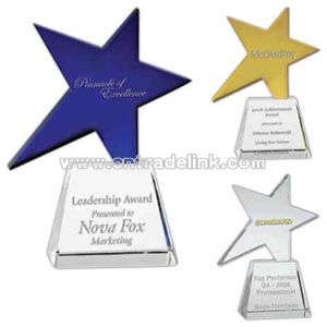 Optical crystal star award