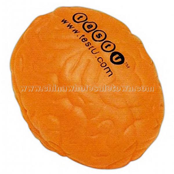 Orange Brain Squeezie Stress Reliever