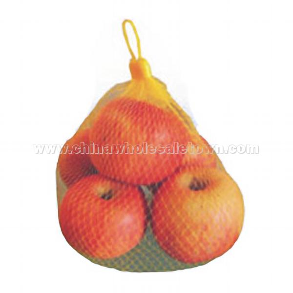 Oranges Apple Plastic Net Tag Bag