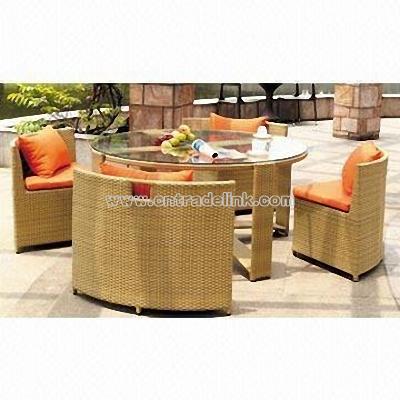 Outdoor Wicker Furniture Set