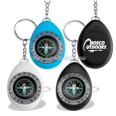 Oval Compass / Key Ring