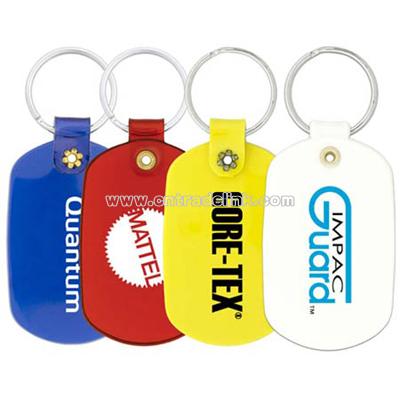 Oval Keychain