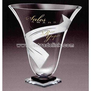 Oval vase