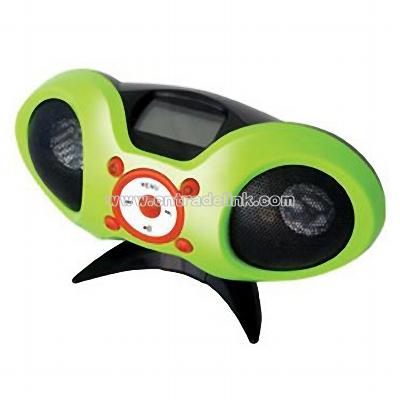 PC Woofer with MP3 FM Radio Clock Alarm