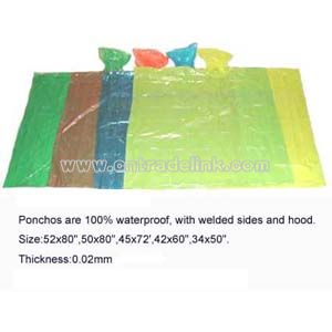 PE Disposable Poncho