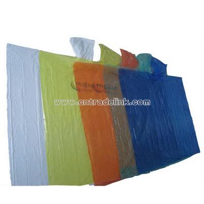 PE Rain Poncho / Disposable PE Poncho