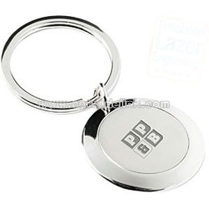 PEBBLE METAL KEYRINGS