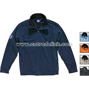 PGA HOLE HALF ZIP SWEATER
