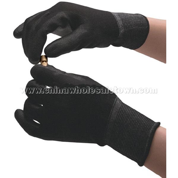 PU Black Cleanroom Glove