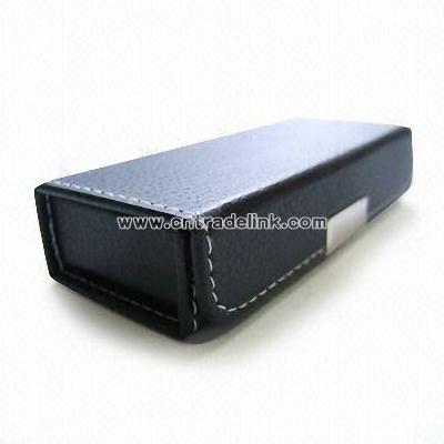 PU Case Domino Set with Velvet Inner