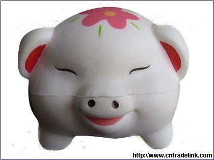 PU Fat Pig Stress Ball