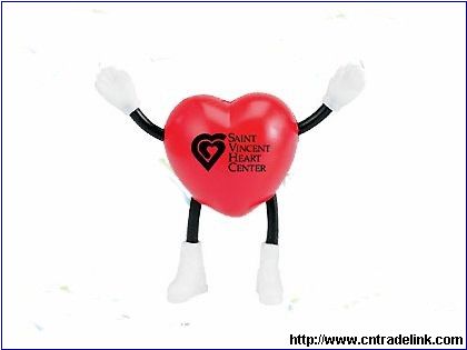 PU Heart People Stress Ball