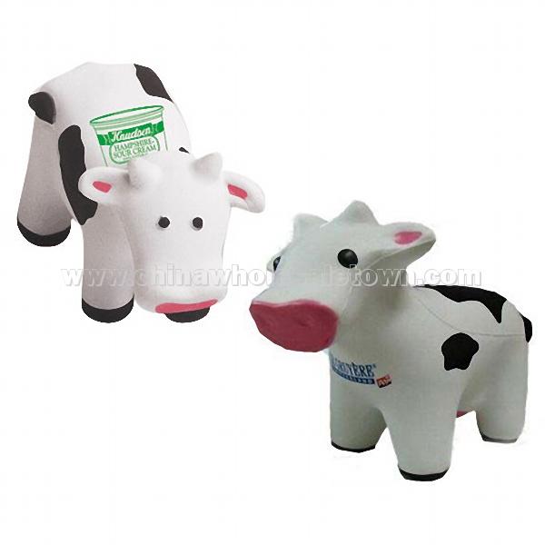 PU Milk Cow Stress Ball