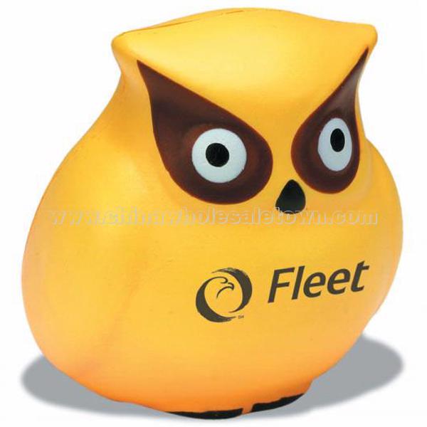 PU Owl Stress Ball
