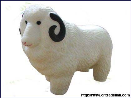 PU Sheep Stress Ball