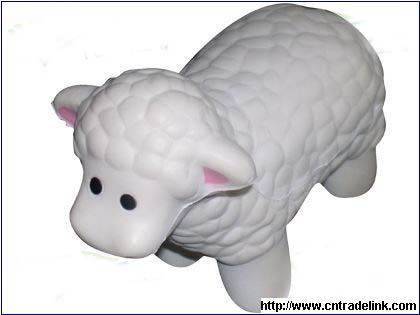 PU Sheep Stress Ball